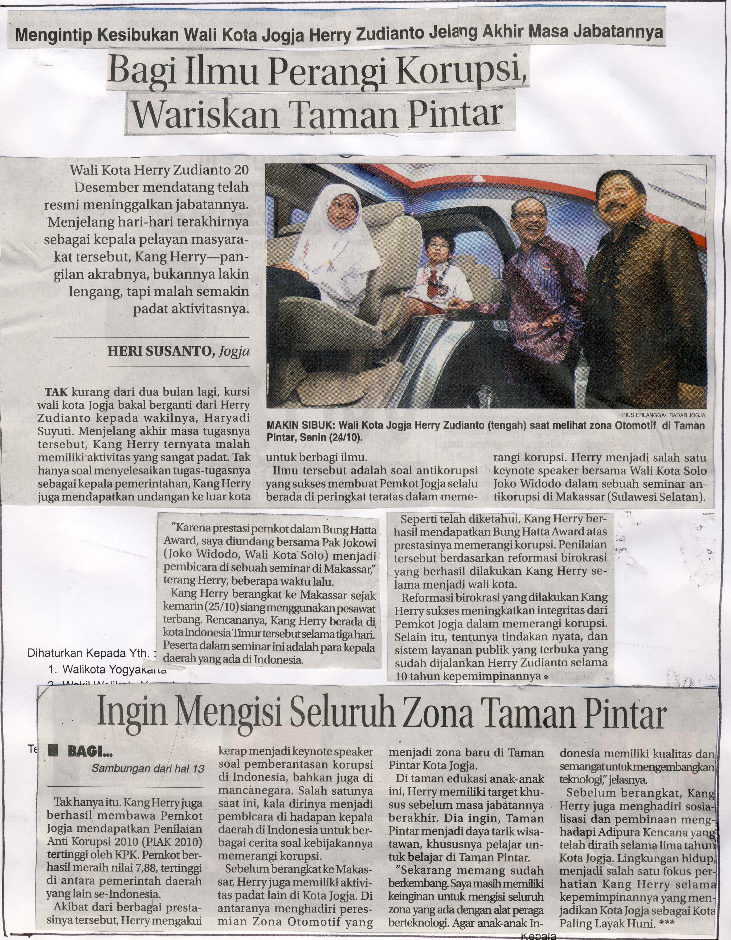 Kliping jogja terbaru